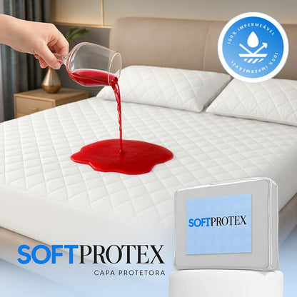 Protetor de Colchão Impermeável com Elástico Capas para colchões